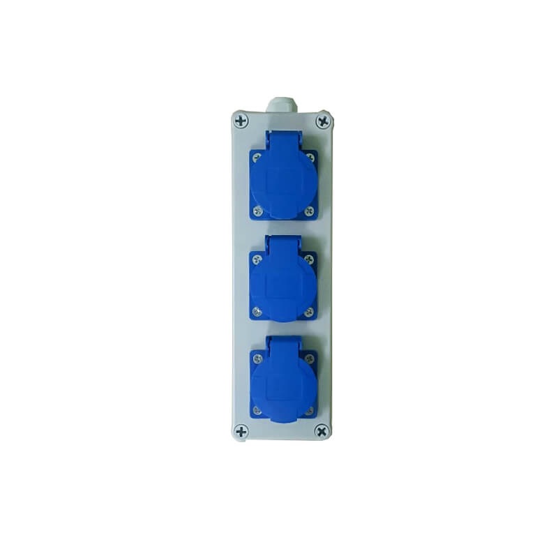 Hộp chia nguồn điện 3 ổ cắm đa năng 1 pha