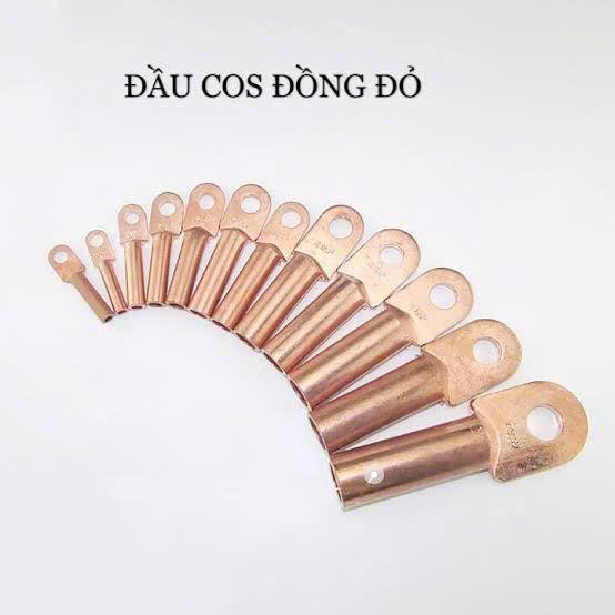 Cos đồng đỏ 1 lỗ 25-8
